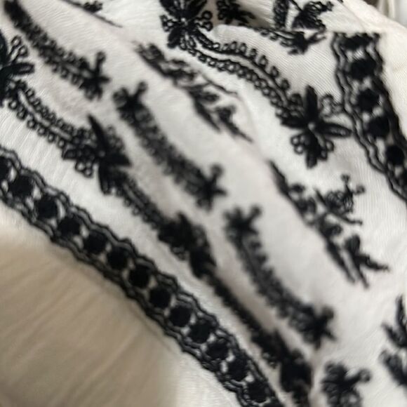 GAP | Long Sleeve Embroidered Drawstring Dress 177969 | S - Picture 6 of 6